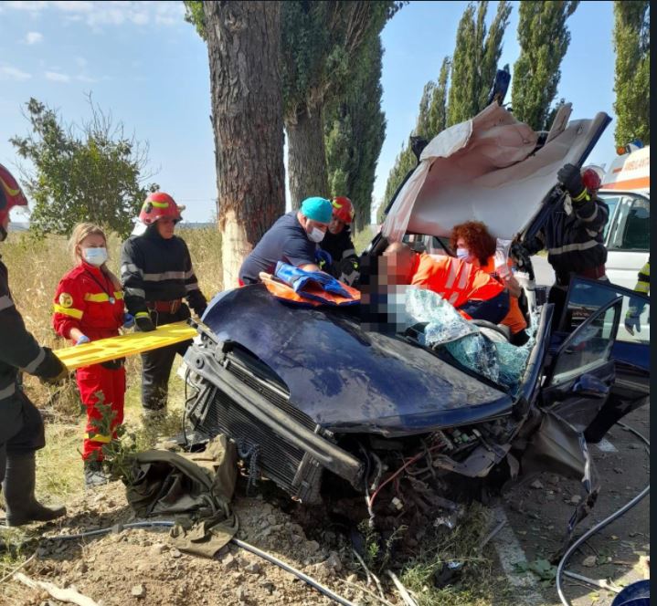 Jude Ul Tulcea Accident Rutier N Apropierea Localit Ii Greci Dou