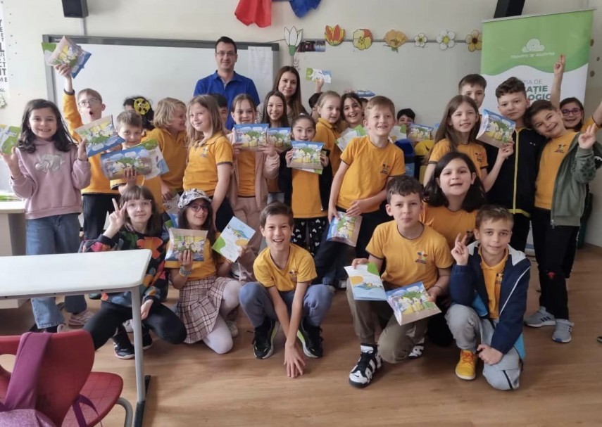 Polaris M Holding Constanța Lecție de educație ecologică cu Școala