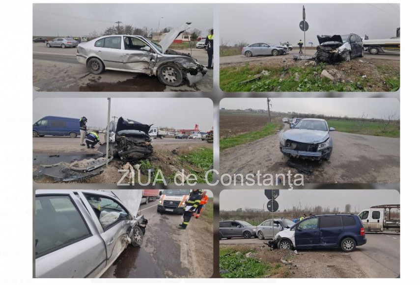 Știri Constanța azi UPDATE Accident rutier cu victime pe varianta