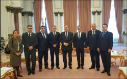Deputaţii Varol Amet şi Mihai Lupu-întâlnire cu Davor Vidiş noul ambasdor al Republicii Croaţia   