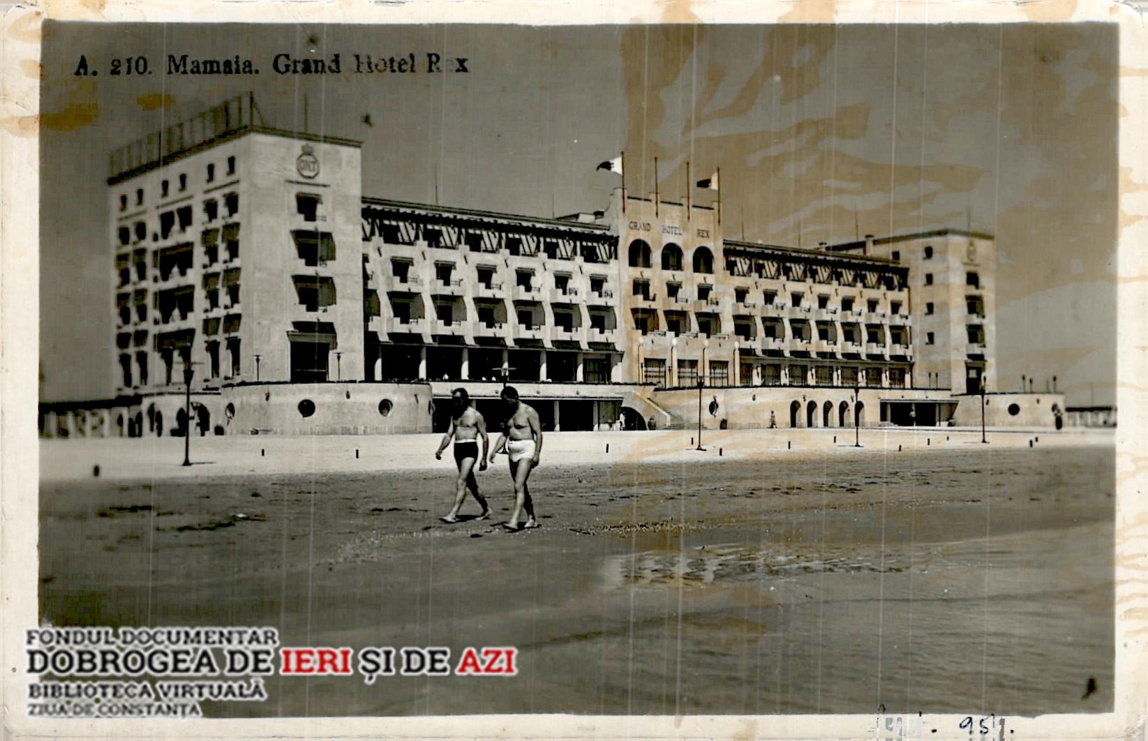 Mamaia anului 1954 și Grand Hotel Rex