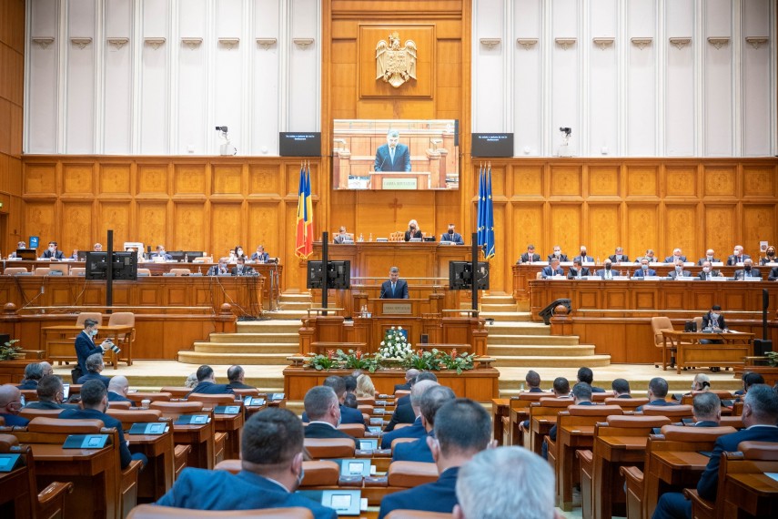 Lege înaintată Ministerului Muncii, foto: Facebook/ Parlamentul României Camera Deputaților