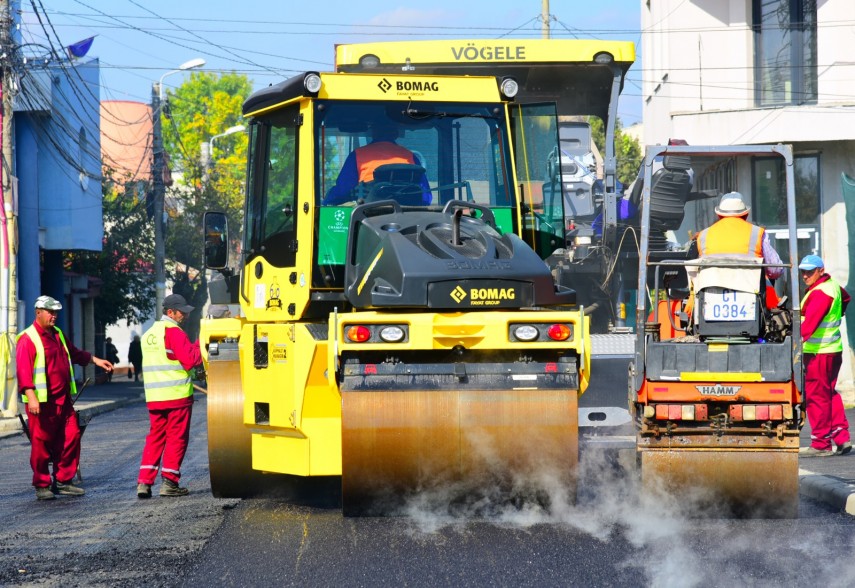 Lucrări edilitare. Sursa-Primăria Municipiului Constanța