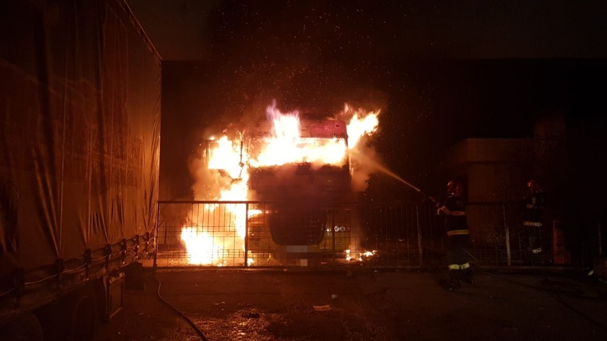 Incendiu Sursa foto ISU Argeș