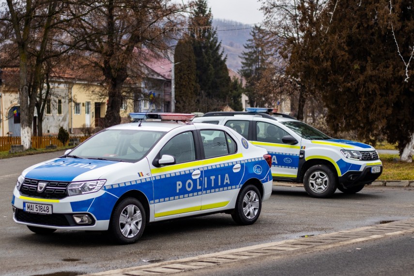 Acțiune a polițiștilor constănțeni, foto cu rol ilustrativ: ISU Bistrița-Năsăud