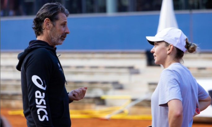Simona Halep și antrenorul Patrick Mouratoglou. Sursa foto: Instagram (Simona Halep)