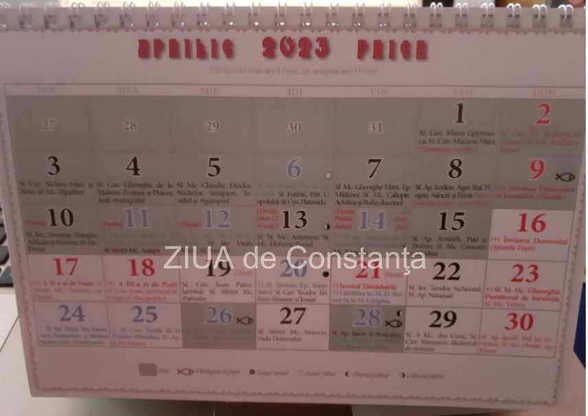 Calendar ortodox. Ce sfânt este celebrat în calendarul ortodox?