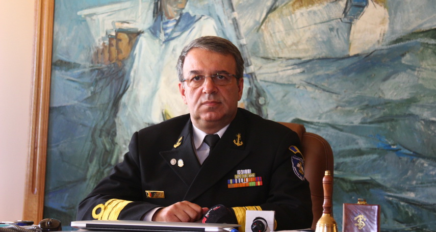 Vergil Chițac, primar al Constanței, contraamiral de flotilă - cu o stea, în rezervă