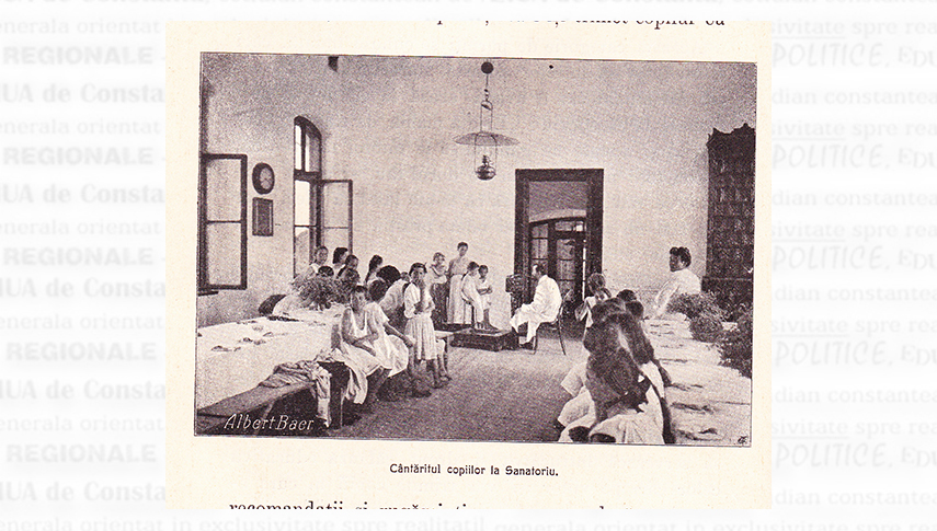 1907. Copii la tratament