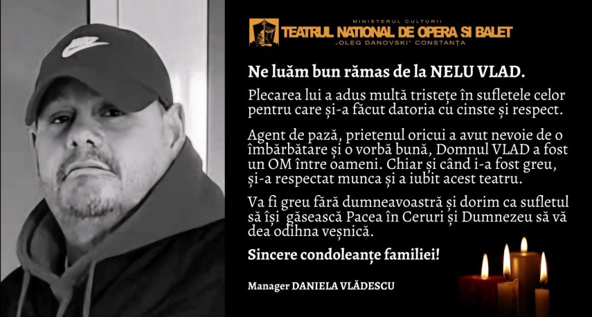 Foto: FacebookTeatrul Național de Operă și Balet Oleg Danovski