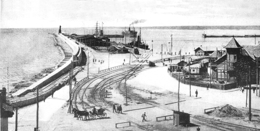 1900. Portul Constanța