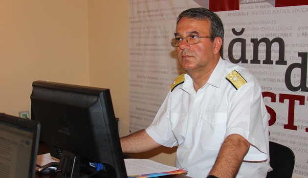 Vergil Chițac, primarul Constanței, contraamiral de flotilă - cu o stea, în rezervă