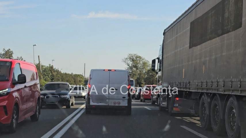 Trafic rutier DN39 Constanța-Mangalia