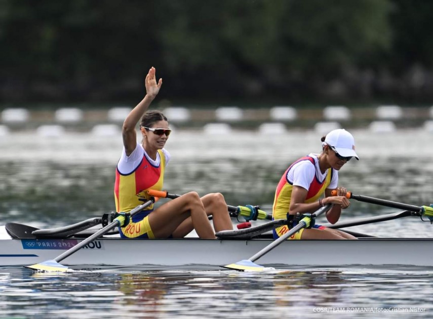 Noi medalii pentru România la canotaj. Sursa foto: Facebook (Comitetul Olimpic și Sportiv Român; foto - Cristian Nistor)