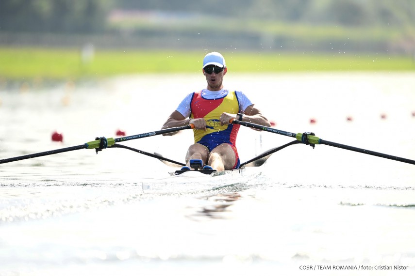 Mihai Chiruță. Sursa foto: Facebook (Comitetul Olimpic și Sportiv Român; foto – Cristian Nistor)  