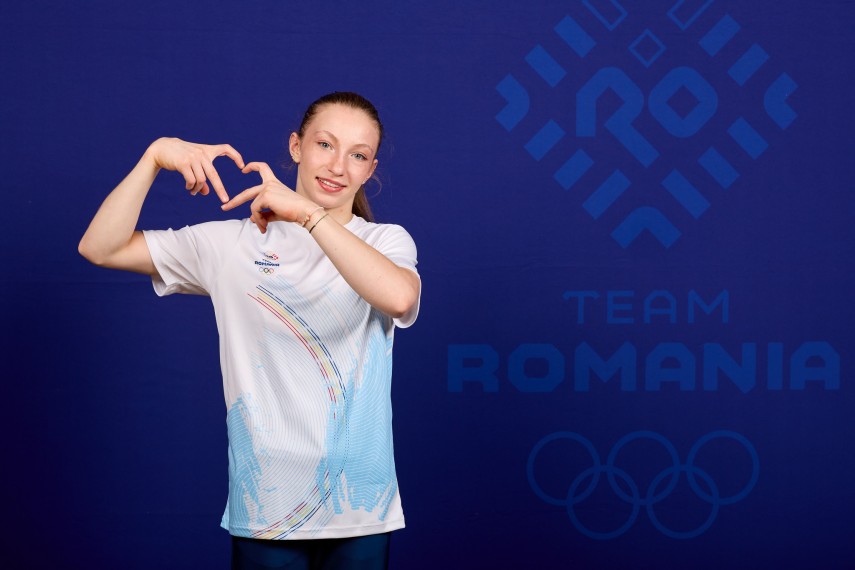Ana Maria Bărbosu. Sursa foto: Comitetul Olimpic și Sportiv Român