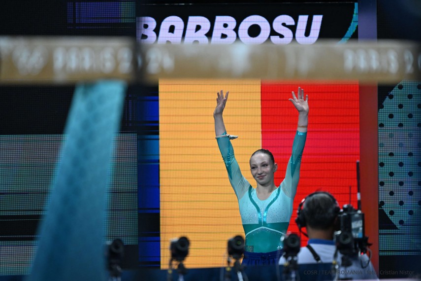 Ana Maria Bărbosu. Sursa foto: Facebook (Comitetul Olimpic și Sportiv Român; foto – Cristian Nistor)