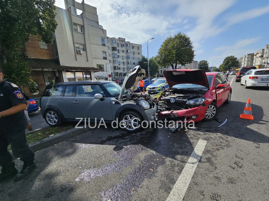 Accident rutier. Foto ZIUA de Constanța