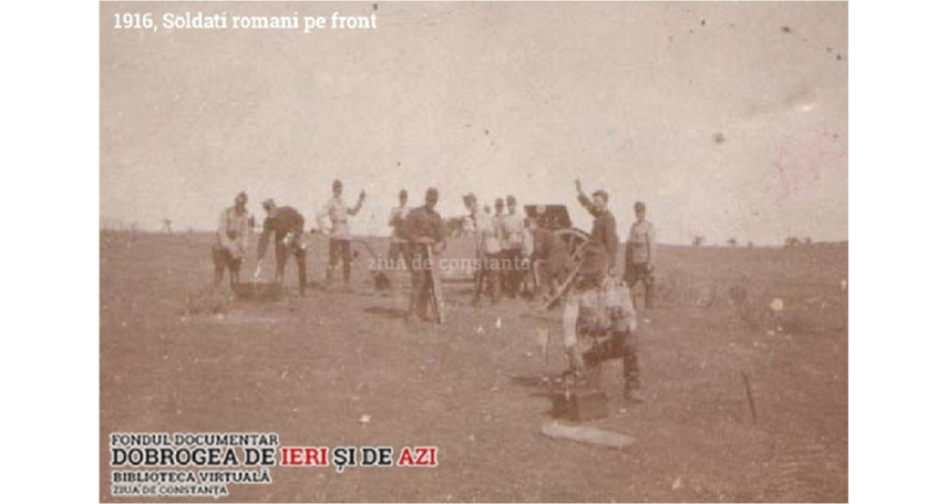 1916 - soldati romani pe front