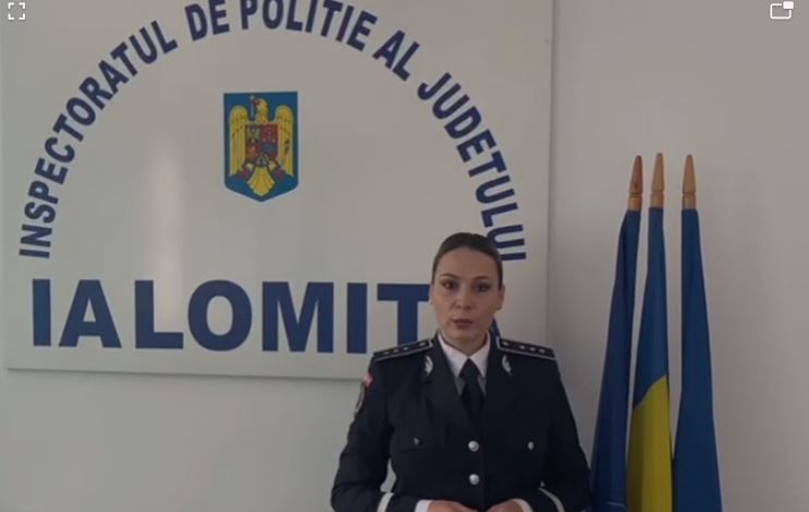 Inspector principal de poliție Ludmila Dascălu, Sursa foto, IPJ Ialomița