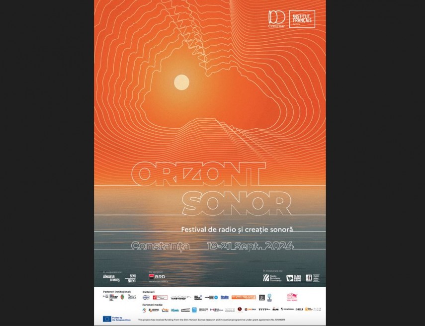 Afiș festival „Orizont Sonor”, Sursa foto: Primăria Constanța