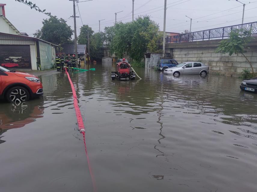 Intervenții pompieri, Sursa foto: ISU Iași