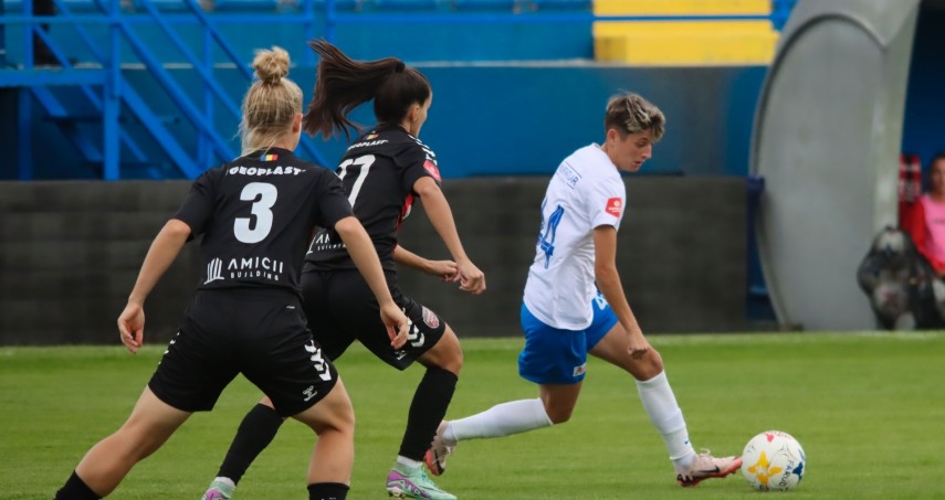 Farul a câștigat cu 3-0 meciul cu Gloria 2018 Bistrița - Năsăud. Sursa foto: Farul Constanța