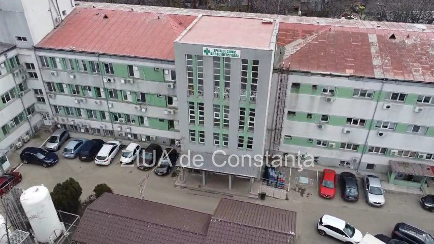 Spitalul Clinic de Boli Infecțioase Constanța. Foto: ZIUA de Constanța