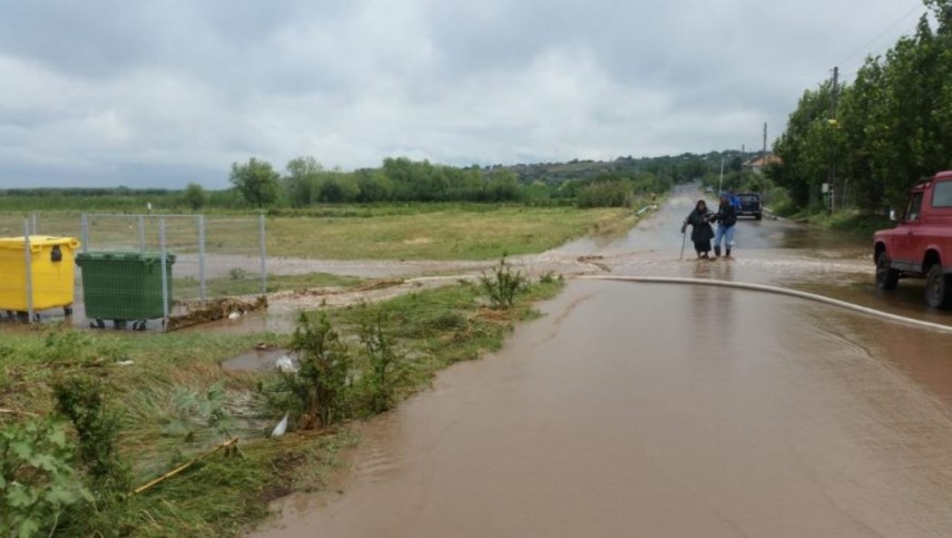 Inundatii. Foto cu rol ilustrativ: ISU Delta Tulcea