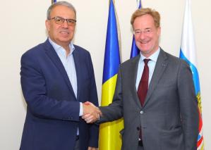 Știri Constanța Vizita Ambasadorului Belgiei la Primăria Constanța