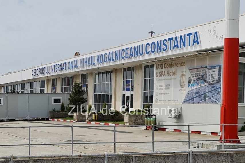 Aeroportul Internațional Mihail Kogălniceanu Constanța. Sursa foto: ZIUA de Constanța