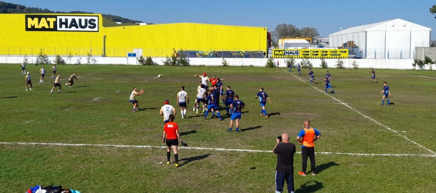 CSM Constanța a înscris 16 eseuri, dintre care 15 transformate. Sursa foto: Facebook (CSM Constanța Rugby)