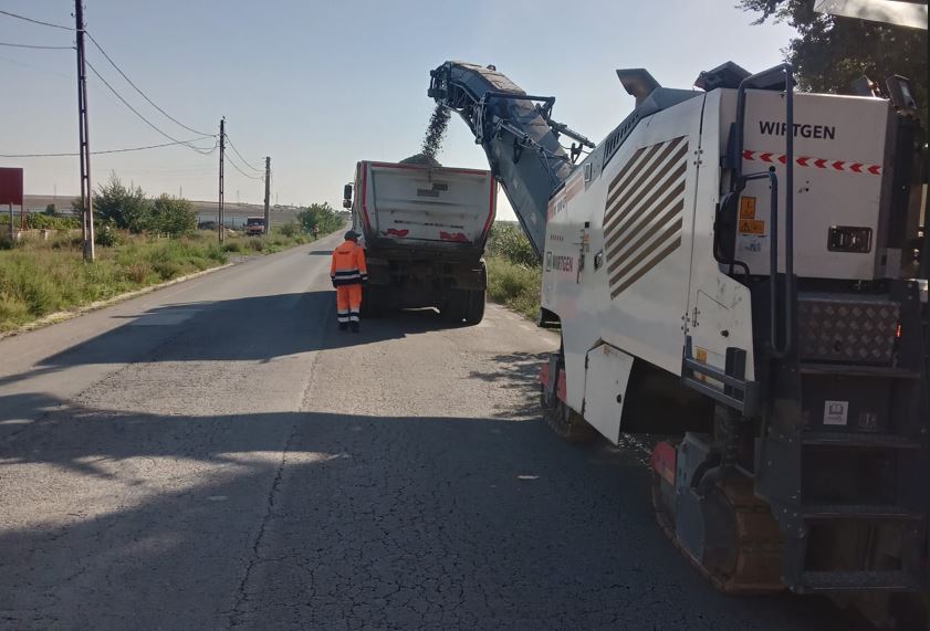 Lucrări drumuri județene, Sursa foto: Drumuri Județene Constanța