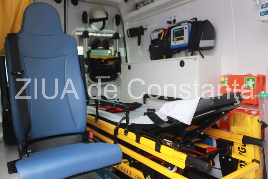 Ambulanța. Foto: ZIUA de Constanța