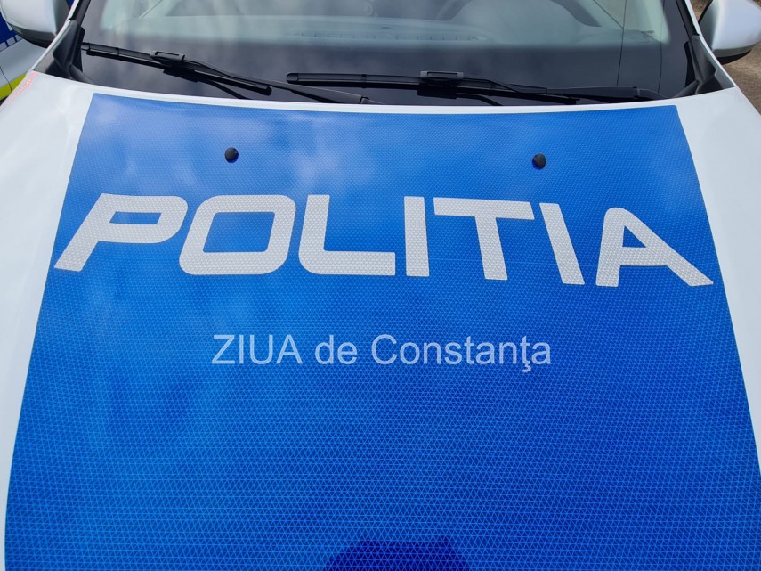 Mașină de poliție, Sursa foto: ZIUA de Constanța