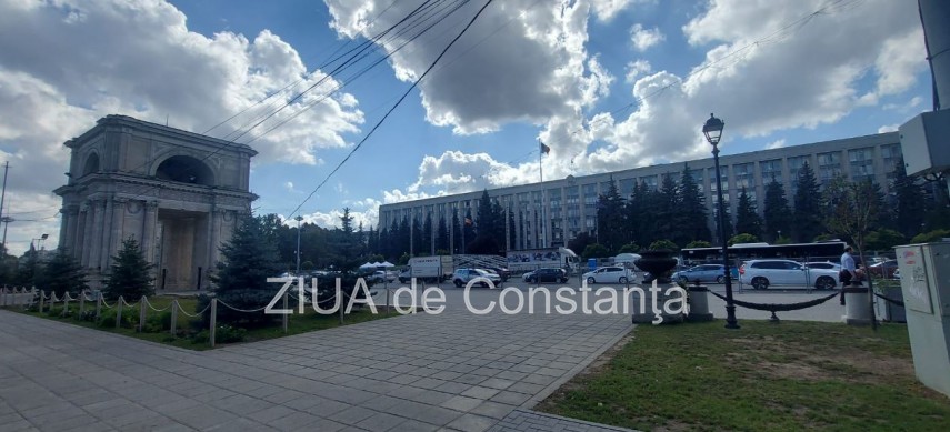 Piata Marii Adunari Nationale din Chisinau. Sursa foto - ZIUA de Constanta