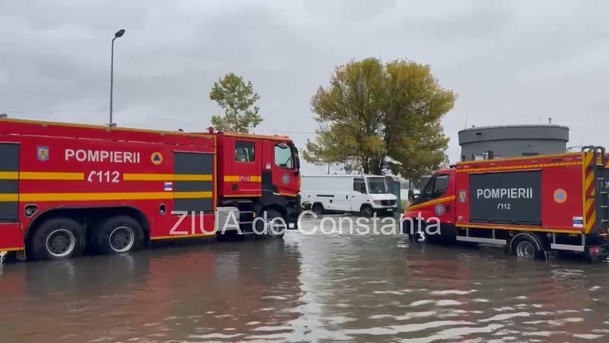 Intervenție pompieri, Sursa foto: ZIUA de Constanța