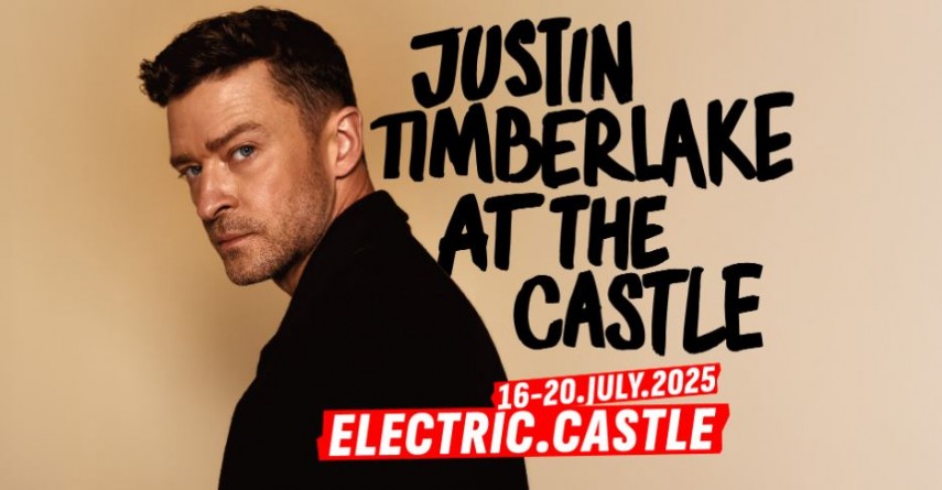 Afiș eveniment, Justin Timberlake, Sursa foto: Facebook/Electric Castle