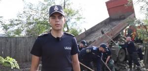 Pompieri, polițiști, jandarmi, autorități locale și militari din MApN și-au unit forțele pentru a readuce normalul în localitățile afectate din Galați (VIDEO)