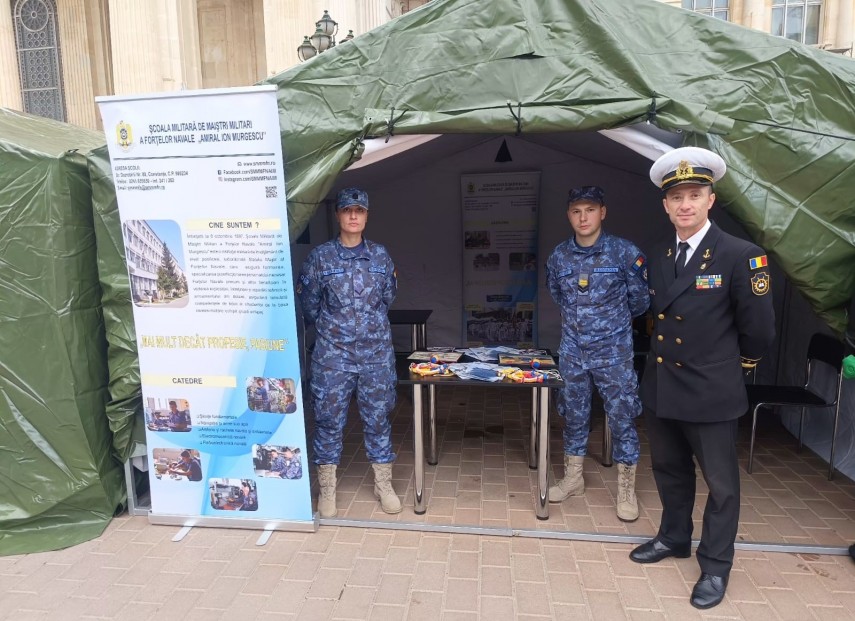 Sursa foto: Facebook/Şcoala Militară de Maiştri Militari a Forţelor Navale