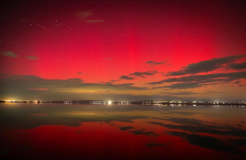 Aurora boreală, Sursa foto: Facebook