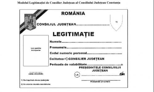 Ședință CJ Constanța Se votează modelul legitimațiilor pentru consilierii județeni