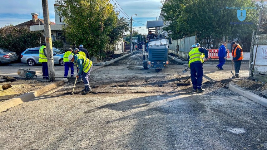 Lucrări Confort Urban, Sursa foto: Primăria Constanța