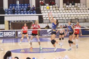 Volei Divizia A2 CSM Constanța, eșec în duelul cu Dinamo București (GALERIE FOTO)