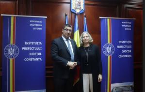 Vizita ambasadorului Estoniei în România, la Constanța