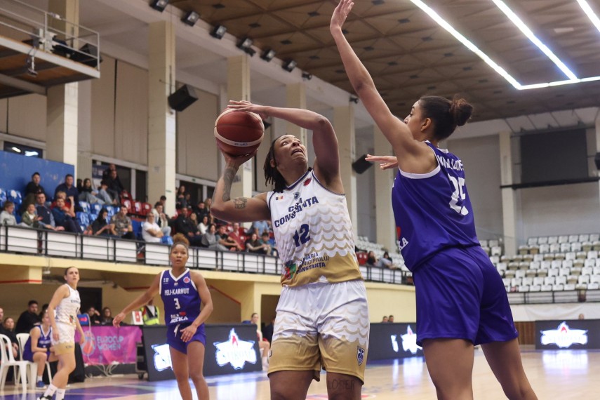  CSM Constanța, trei succese în patru etape, în Grupa F din FIBA Women EuroCup! Sursa foto: Facebook (CSM Constanța Baschet)