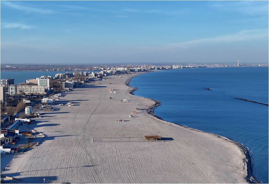 Plaje Mamaia. Foto - google.maps