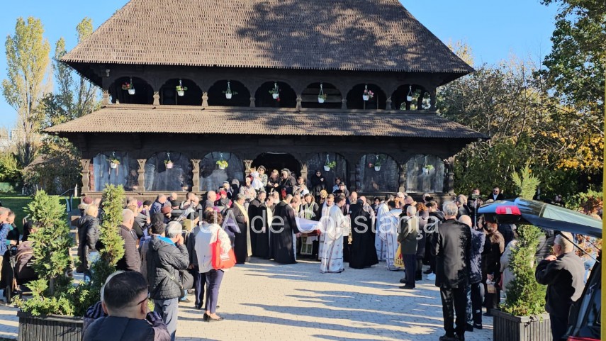 Slujba de înmormântare a preotului Viorel Picu, Sursa foto: ZIUA de Constanța