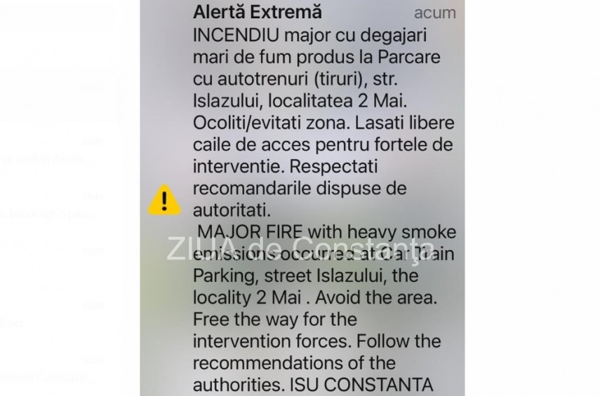 Mesaj RO-ALERT