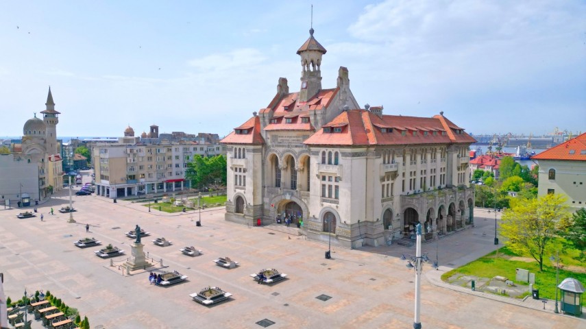 Piața Ovidiu. Foto: Primăria Constanța